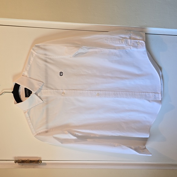 Lauren Ralph Lauren Other - Ralph Lauren, Boys L (14), White,  Button Down Dress Shirt